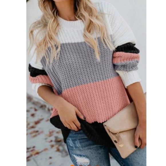 Colorblock Sweater - Picture 2 of 4